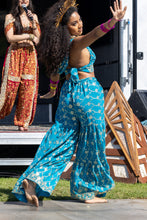 Load image into Gallery viewer, Blue Lotus Sharara Pants Set
