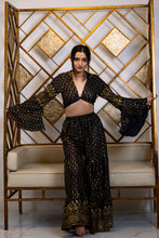 Load image into Gallery viewer, Black Lotus Sharara Pants
