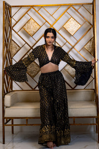 Black Lotus Sharara Pants