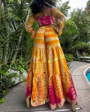 Load image into Gallery viewer, Sunset Rainbow Sharara Pants Set
