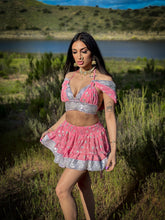 Load image into Gallery viewer, Bubblegum princess micro mini skirt
