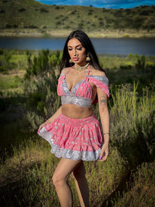 Bubblegum princess micro mini skirt