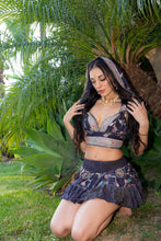 Load image into Gallery viewer, Mystic Bohemian Micro Mini Skirt Set
