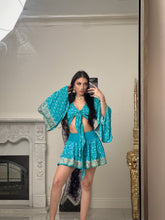 Load image into Gallery viewer, Diamond Skies Micro Mini Skirt Set
