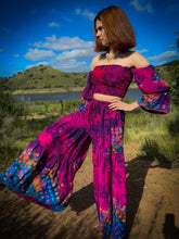 Load image into Gallery viewer, cosmic frequency princess sharara pants set
