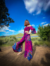 Load image into Gallery viewer, cosmic frequency princess sharara pants set
