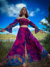 Load image into Gallery viewer, cosmic frequency princess sharara pants set
