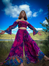 Load image into Gallery viewer, cosmic frequency princess sharara pants set
