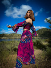 Load image into Gallery viewer, cosmic frequency princess sharara pants set
