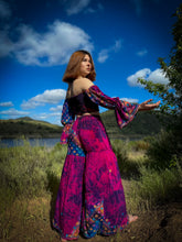 Load image into Gallery viewer, cosmic frequency princess sharara pants set
