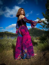 Load image into Gallery viewer, cosmic frequency princess sharara pants set
