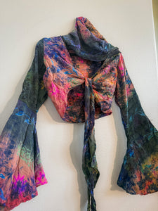 Cosmic Dream Hoodie Wrap Top