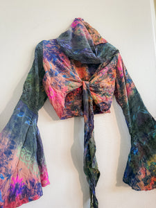 Cosmic Dream Hoodie Wrap Top