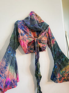 Cosmic Dream Hoodie Wrap Top