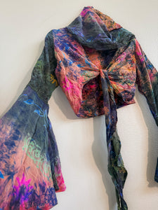 Cosmic Dream Hoodie Wrap Top