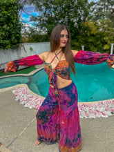 Load image into Gallery viewer, Pink Mimosa Sharara Pants Set
