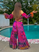 Load image into Gallery viewer, Pink Mimosa Sharara Pants Set
