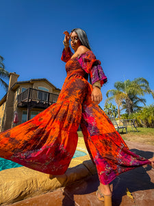 Cosmic Jungle Sharara Pants Set