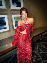 Load image into Gallery viewer, Rani Golden Sharara Pants Set
