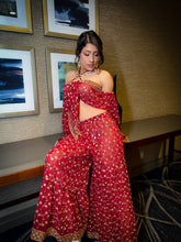 Load image into Gallery viewer, Rani Golden Sharara Pants Set
