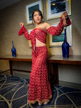 Load image into Gallery viewer, Rani Golden Sharara Pants Set
