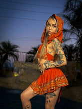 Load image into Gallery viewer, sunset princess micro mini skirt set
