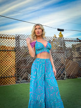 Load image into Gallery viewer, Mermaid Sparkles Sharara Pants Set
