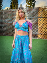 Load image into Gallery viewer, Mermaid Sparkles Sharara Pants Set
