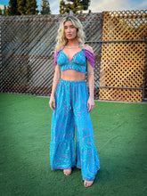 Load image into Gallery viewer, Mermaid Sparkles Sharara Pants Set
