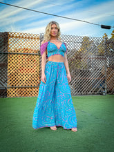 Load image into Gallery viewer, Mermaid Sparkles Sharara Pants Set
