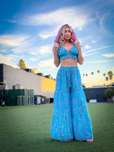 Load image into Gallery viewer, Mermaid Sparkles Sharara Pants Set
